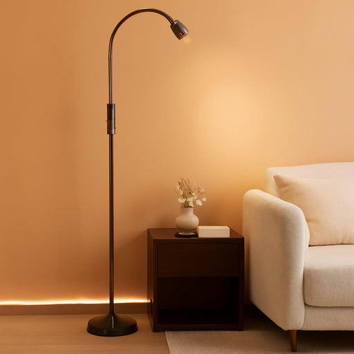 Oil Rubbed Bronze 72Inch Extendable Gooseneck Lamp
