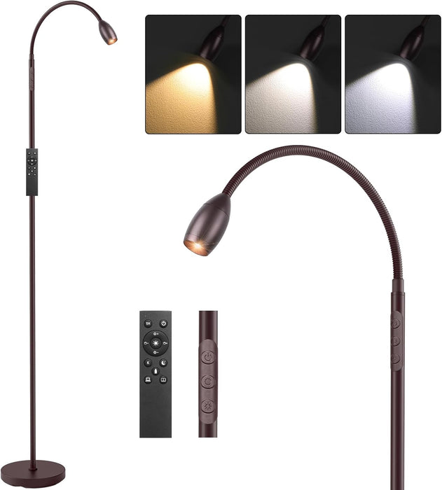 Oil Rubbed Bronze 72Inch Extendable Gooseneck Lamp