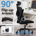 Office Chair, Ergonomic Computer Desk Chair with 3D Headrest