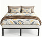 14 in Queen Bed Frame, Metal Platform Bed 15-Minute Solo Setup