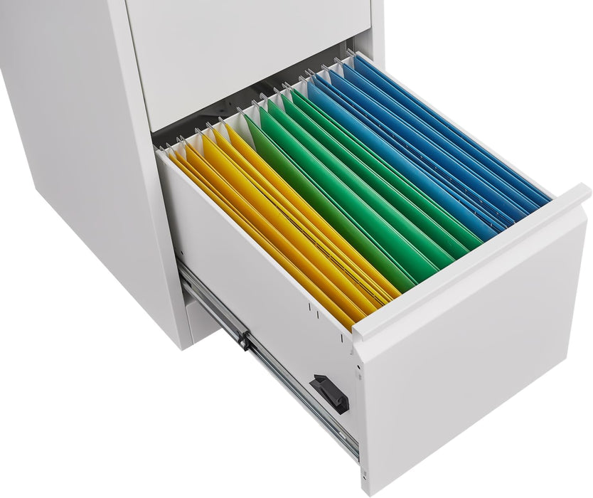 Three Drawer Filing Cabinet With Lock IndustrialGrade