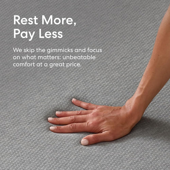 8” Twin Mattress - Memory Foam - Medium Firm - 180 Night Trial - Premium Pressure-Relieving Layers - 10 Year Warranty - Mattress in a Box - Certipur-Us Certified