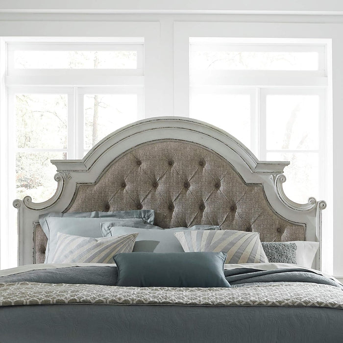 Magnolia Manor Queen Uph Panel Headboard