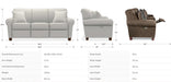 Bennett Duo Power Reclining Sofa