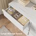 Antique White 47In Sixfold Drawer Dresser Collections