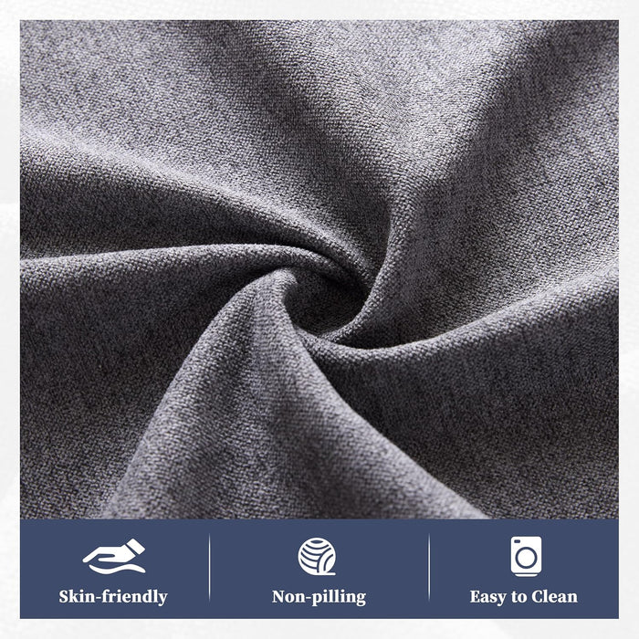 Oversized Recliner Sofa with Heat and Massage, Big Large 3-Seater RV Recliner Couch Sofa for Living Room, Wall-Hugger Reclining Sofa with Cup Holders and USB Port (Fabric, Grey)