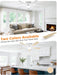 52 Inch Ceiling Fan with Lights Flush Mount, Low Profile Ceiling Fans with Lights, Remote&App Control,Dimmable 22W LED Light,Queit&Reversible Fan, White Ceilings Fans for Bedroom, Living Room