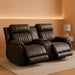 Zero Gravity Power Reclining Loveseat with Console, Reclining Loveseat with Adjustable Headrest, Power Loveseat Recliner Sofa with USB & Type-C Ports for Living Room (Badlands Charcoal)