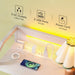 White Dresser With Customizable LED Lighting Outlet