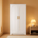 Premium White Metal PantryCabinet SeventyOneInch Tall