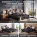 Queen Mattress, 12 Inch Hybrid Mattress Queen Size in a Box, Medium Firm