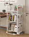 Heavy-Duty Double-Sided Library Cart With Silent Wheels