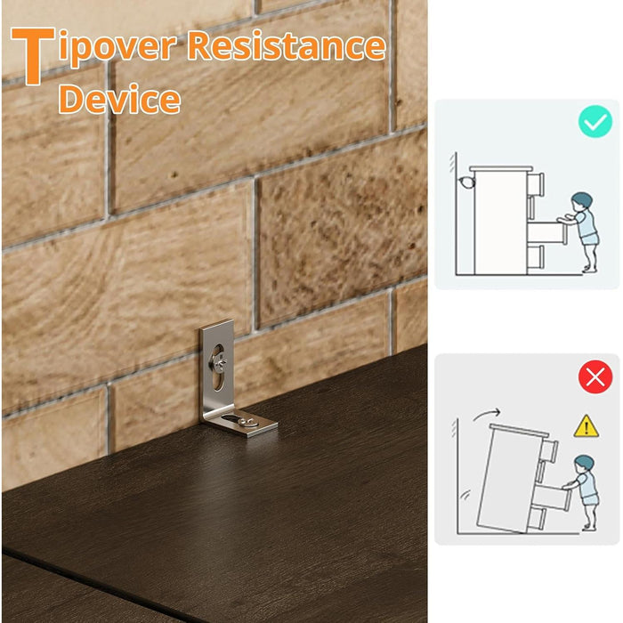 Tall Narrow Bookshelf 8 Tiers, Compact Corner Bookcase, Easy to Match for Living Room, Office, Study, Bedroom