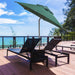 Patio Umbrella Outdoor Umbrella Patio Market Table Umbrella with Push Button Tilt and Crank for Garden, Lawn, Deck, Backyard & Pool