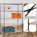 5-Tier Modern Wood Grain Bookshelf – Freestanding Bookcase and Storage Organizer for Home Office, Bedroom, and Living Room Shelving Unit
