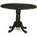 DLGR3-BLK-W Dining Table Set