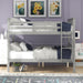 CharcoalGrey Full Over Full Bunk Bed Interchangeable