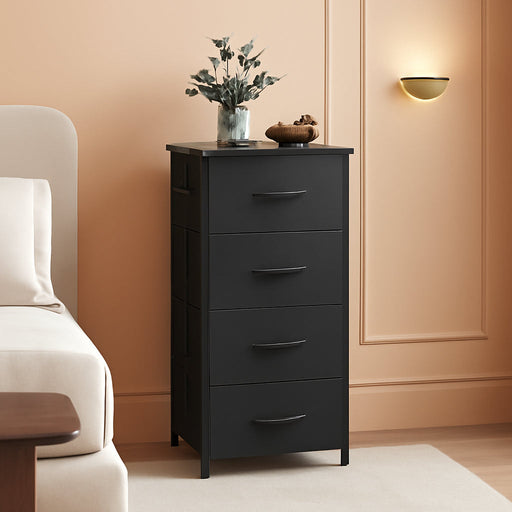 Charcoal Dresser with 4 Drawers