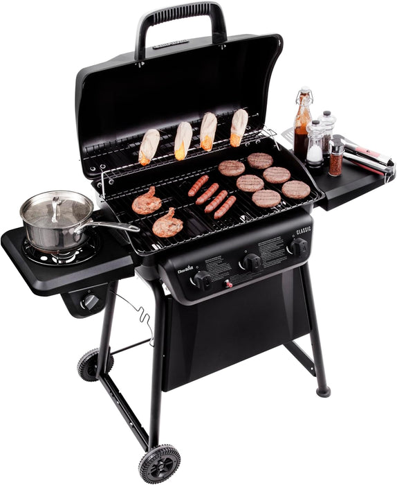 ® Classic Series™ Convective 3-Burner with Side Burner Propane Gas Stainless Steel Grill - 463773817-P2