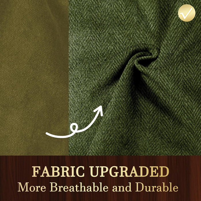 LShaped Linen Sleeper SofaBed With Reclining Backrest