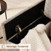 Yellowish Brown Accent Chairs With Armrest Storage