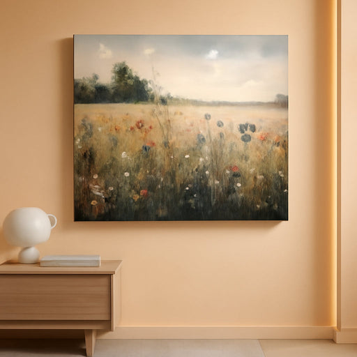 Wall Decor for Living Room Canvas Prints Wall Art Bedroom Office Decoration Vintage Abstract Painting Rural Natural Landscape Pictures Artworks Ready to Hang Farmhouse Aesthetic Home Decor