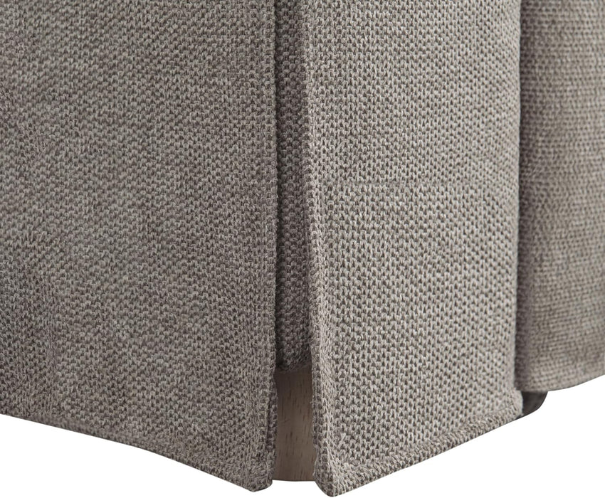 Full Size Slipcovered Convertible Sleeper Sofa Comfortably