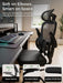 Ergonomic Office Desk Chair, Adjustable Dual Lumbar Support & Thick Seat
