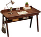 Solid Wood Writing Desk 47In Walnut EnterpriseEdition