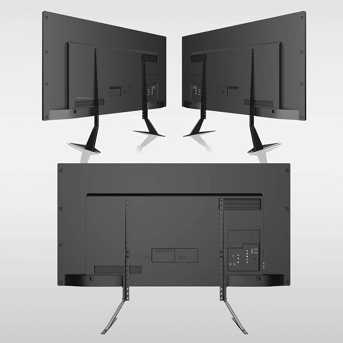 Universal TV Stand, Metal TV Legs for 20-65 Inch Lcd/Led/Oled/Plasma Flat&Curved Screen TV Height Adjustment with VESA 75X75Mm to 800X500Mm Max ML1760