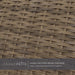 Outdoor Chairs Set of 2, Wicker Patio Seating with Olefin Cushion for Front Porch Small Balcony outside (Grey)