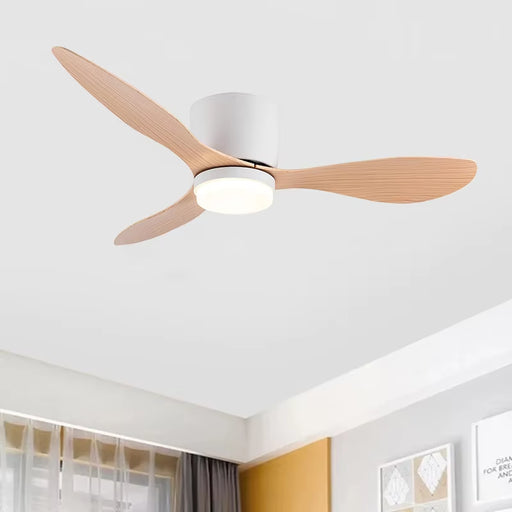 Ceiling Fan with Light,42 Inch/52 Inch Low Profile Ceiling Fan with Remote Control, for Indoor and Covered Outdoor