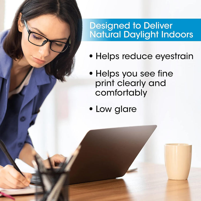 Clearsun Flex LED Floor Lamp with LED Technology - Touch Activated Controls, Adjustable Neck, Smart Memory Feature - Great for Office, Home, Dorm, Bedroom, College, & Living Room