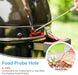 18" Vertical Charcoal Smoker Grill Bullet Water Smoker Barbeque Grill, Outdoor BBQ Smokers Portable Meat Smoker Grill for Deck Patio Backyard Balcony Parties