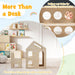 Playhouse Shaped Toddler Table And Chair Chalkboard