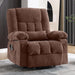 Brown Power Recliner with Massage & Heat