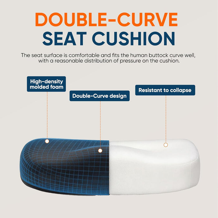 Ergonomic Office Chair 400 Lbs Mesh Desk Chair with Headrest