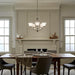 Dover 5-Light Chandelier, Brushed Nickel