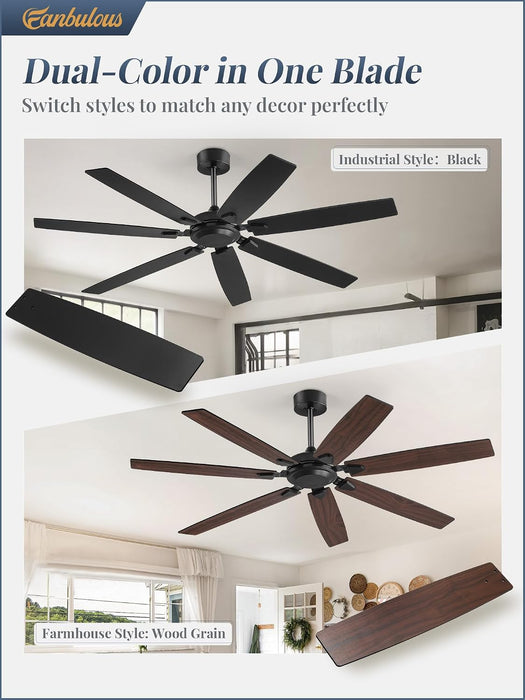 Architectural 62 Inch Weatherproof Ceiling Fan Remote