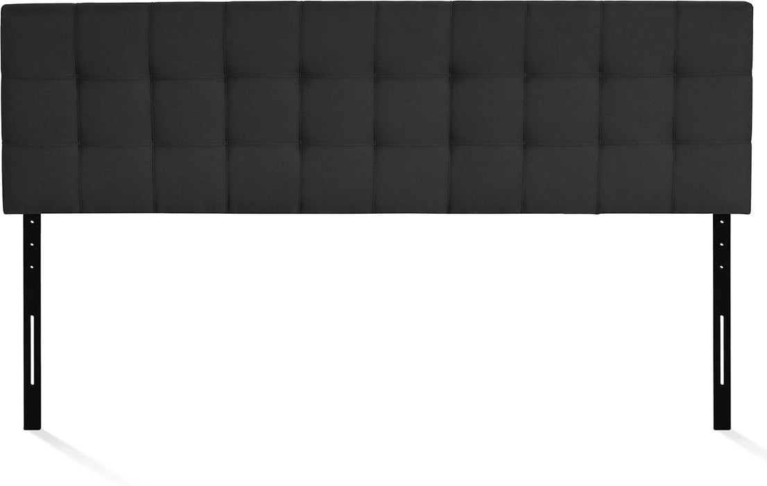 Fb17038K-Bk Headboard, King, Black