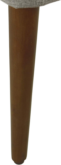 Home Decor | Upholstered Gayle Slide Dining Chair | Dining Chair Single | Decorative Home Furniture, Woven Gray