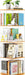 Rotating Bookshelf 360 Degree Revolving 4Tier Wood