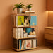 Rotating Bookshelf 360 Degree Revolving 4Tier Wood