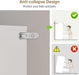 Dresser for Bedroom with 9 Drawers, 14.2"D X 59.1"W X 29.5"H, White