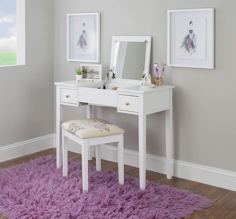 Vanity Set White