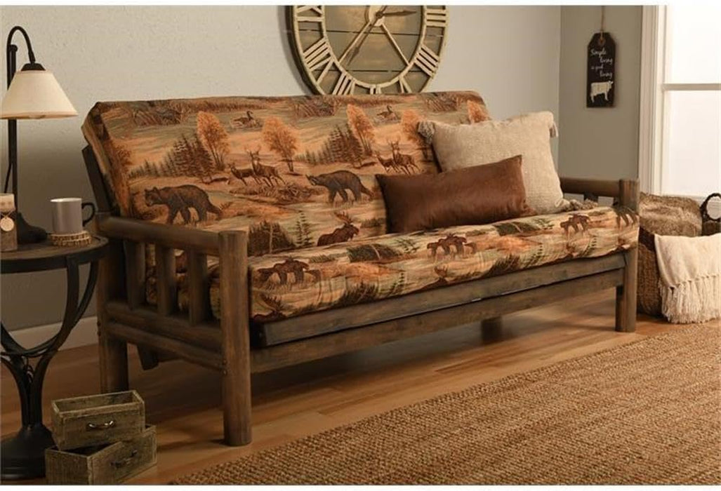 8 Inch Full Size Spring Linen Futon Mattress Replacement