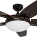 Carmel 48 Inch Bronze Contemporary Ceiling Fan