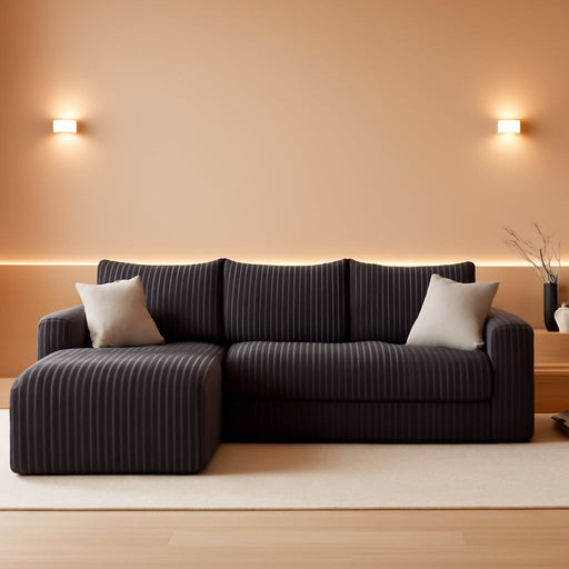 Modular Sectional Sofa Memory Foam Oversized Chaise