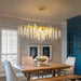 Golden Tree Branch CrystalChandelier 13 Light Pendant