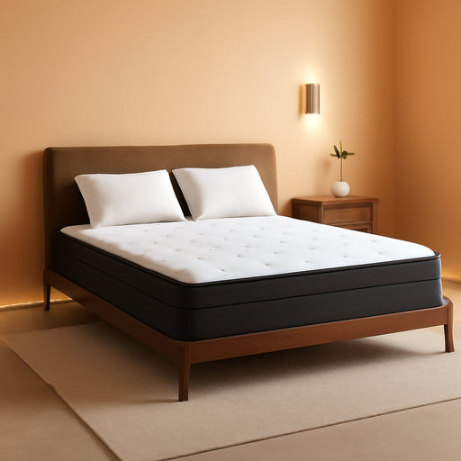 Queen Size Mattress, 12 Inch Hybrid Memory Foam Mattress in a Box, Individual Pocket Springs Mattress for Pressure Relief, Motion Isolation, Certipur-Us